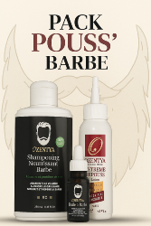 Dites adieu aux trous : le Pack ultime pour une barbe qui pousse VRAIMENT