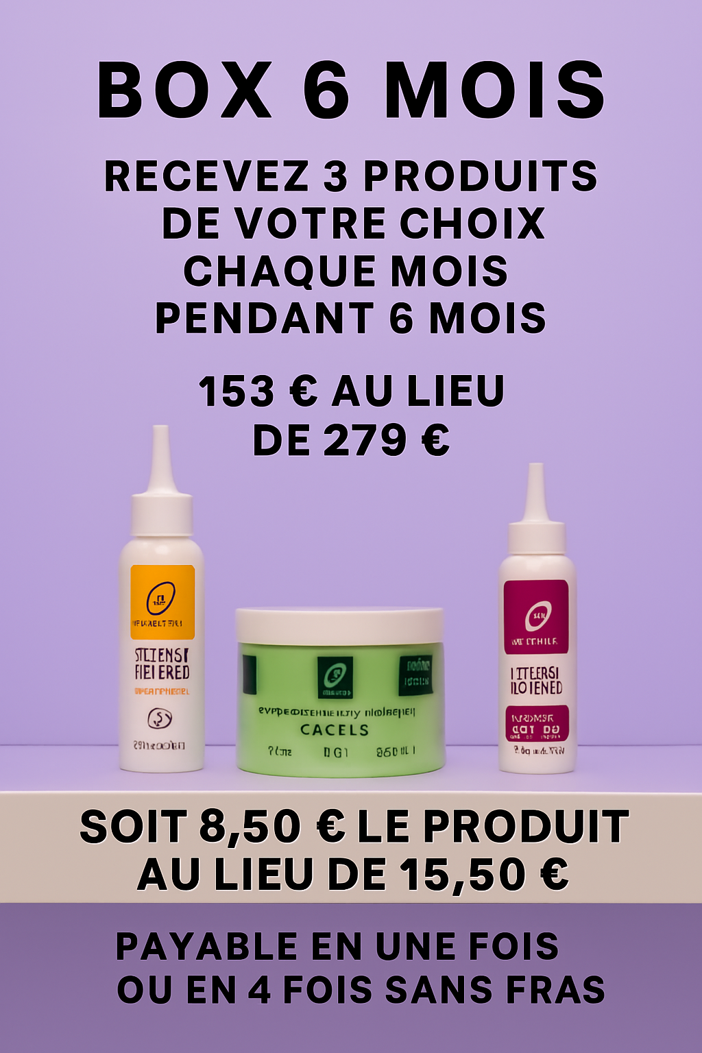 BOX 6 mois