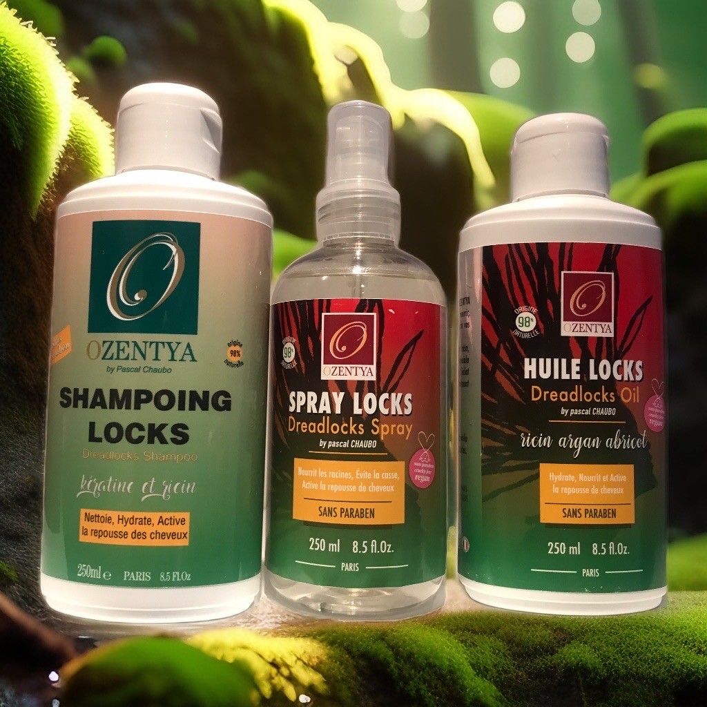 Pack locks anti-chute  Ozentya (Huile, Spray, Shampoing)